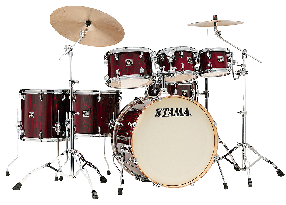 TAMA CL72RS-PGGP SUPERSTAR CLASSIC EXOTIX 7PC KIT FEATURING LACEBARK PINE OUTER PLY - фото 1